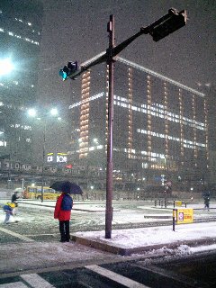 ヨドバシからアキバ駅を臨む